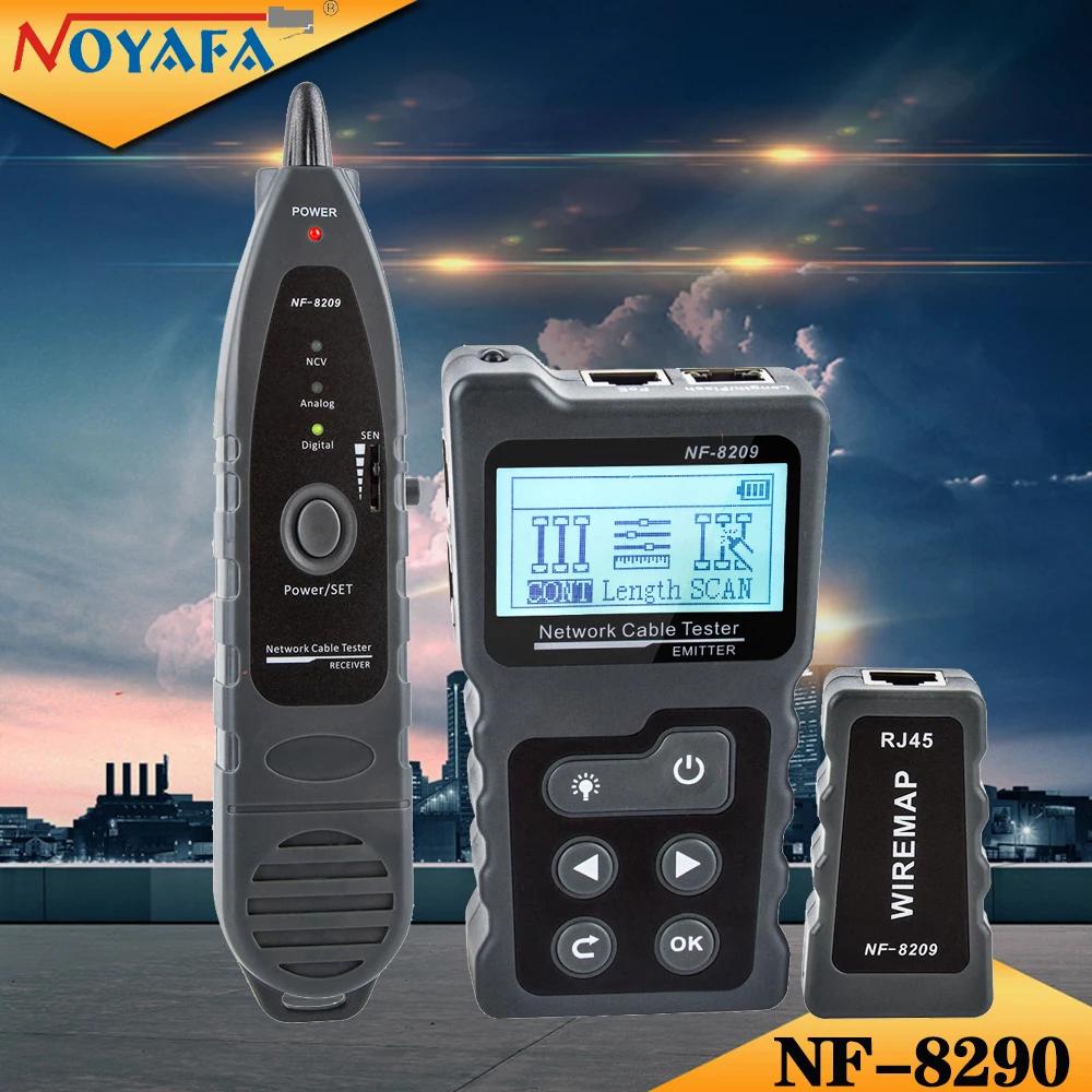 NOYAFA NF-8209 LAN ׽, LCD ÷  , ̾ rj45 ׽, PoE ˻, Ʈũ ζ PoE   ׽